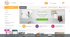 Desktop Screenshot of manutan.es