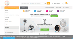 Desktop Screenshot of manutan.fr